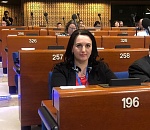 Алена Губанова по поручению Путина представляет Астрахань в Страсбурге