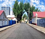 В Астрахани отремонтировали улицу Донецкую