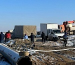 На правобережье Астрахани заделанная вчера водопроводная труба вновь прорвалась