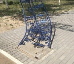 Астраханские вандалы снова атакуют: арка на Трусово не простояла и года (ФОТО)