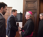 Астраханский губернатор встретился с посланником Ватикана