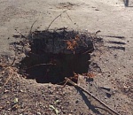 В Астрахани устранен провал, но не на Савушкина