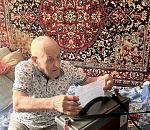 96-летний ветеран проголосовал на выборах в Гордуму Астрахани