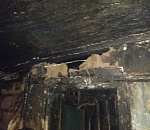 В ночь на воскресенье в Астраханской области сгорел жилой дом, едва не погибли люди