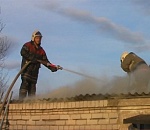 В Астрахани произошел пожар в салоне "Евросеть"