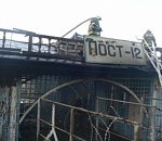 В Астрахани сгорели два дебаркадера