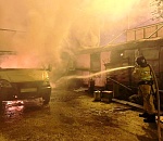 Ночью на правобережье Астрахани сгорела грузовая «Газель»