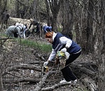 Тысячи астраханцев вышли прибраться в городе