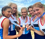 Астраханские девушки выиграли бронзу на первенстве России по гребле