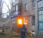 В Астрахани горел газопровод: пострадал человек