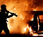 В Астраханской области сгорели два автомобиля