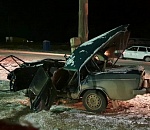 Смертельное ДТП: астраханец на легковушке влетел в опору ЛЭП