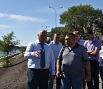 Радик Харисов лично следит за ходом работ у астраханского Кремля