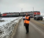 Нарушения ПДД водителями транспортных средств привели к 14 ДТП на переездах ПривЖД