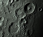 Астраханец заснял кратеры Луны возрастом порядка 3 млрд лет
