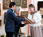 Оригинальную икону передали в дар астраханскому Дому ремесел