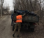 В Астрахани Городской остров очистили от 20 кубометров мусора