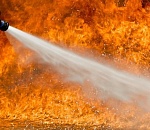 Сегодня ночью в Астрахани горел пристрой