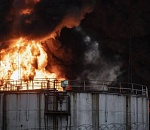 Астраханская компания помогла в ликвидации последствий пожара на нефтебазе в Белгороде после авиаудара ВСУ