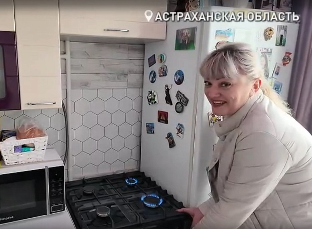 Спустя два месяца газ вернулся в квартиры астраханцев