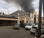 В Астрахани в районе Татар-Базара сгорел бывший ночной клуб