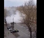 Как дезинфицируют улицы от коронавирусной инфекции - наглядно