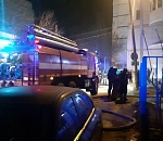 В ночном пожаре в Астрахани пострадали мужчина и маленький ребенок  