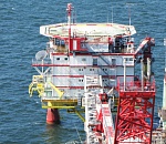 Началась транспортировка подвышечного основания и буровой вышки для ЛСП-1 в Каспийское море