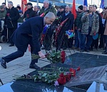 В Астрахани у "Черного тюльпана" почтили память воинов-интернационалистов