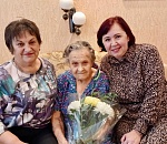 В Астраханской области ветеран Великой Отечественной войны отметила 102-летие