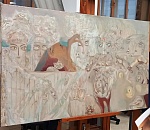 Произведения Астраханской картинной галереи отреставрировали в Центре имени Грабаря