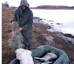 Браконьер играл в прятки с астраханским участковым. Видео