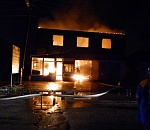 В Астрахани произошел крупный пожар: сгорела автомойка