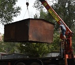 В Ленинском районе Астрахани планируют демонтировать десятки незаконных гаражей, а также заборы и стойки