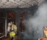 На ночном пожаре под Астраханью погиб мужчина