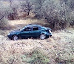 На астраханской трассе опрокинулся автомобиль: пострадала пассажирка