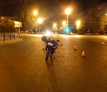 В Астрахани мотоциклист сбил пешехода