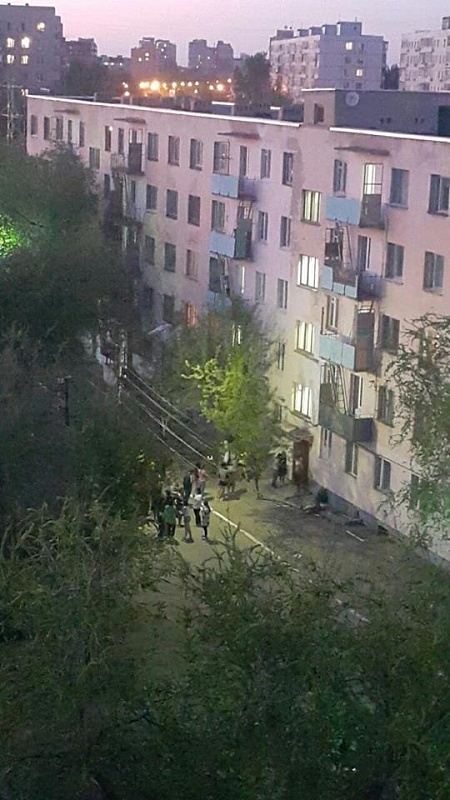 В Астрахани горело общежитие социально-педагогического колледжа