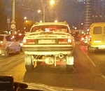 Фото дня:  полметра над уровнем асфальта