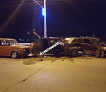 В Астрахани тройничок на Аэропортовском шоссе попал на видео