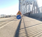 Внимание: в Астрахани на Старом мосту ведутся ремонтные работы