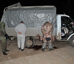 Астраханские пограничники изъяли свыше 1,5 тонн незаконной осетрины