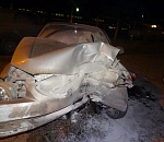 Астраханка въехала в опору теплотрассы и получила сотрясение мозга