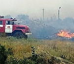 На севере Астраханской области тоже горит: в Ахтубинске пожаром охвачены 5 домов и 5 хозпостроек