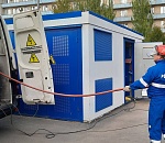 В новом корпусе астраханского перинатального центра появился свет