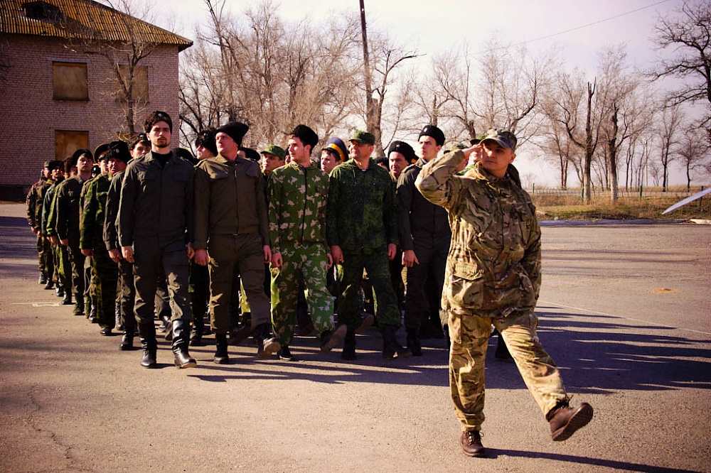 Астраханские казаки провели военно-полевые сборы