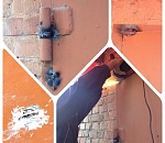 Вход в Астраханский обком КПРФ в ночь перед выборами - заварили