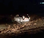 Под Астраханью перевернулся Lifan, есть пострадавший