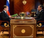 Александр Жилкин обсудил с Дмитрием Медведевым предстоящий саммит прикаспийских государств