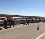 В Астраханской области отмывают дороги